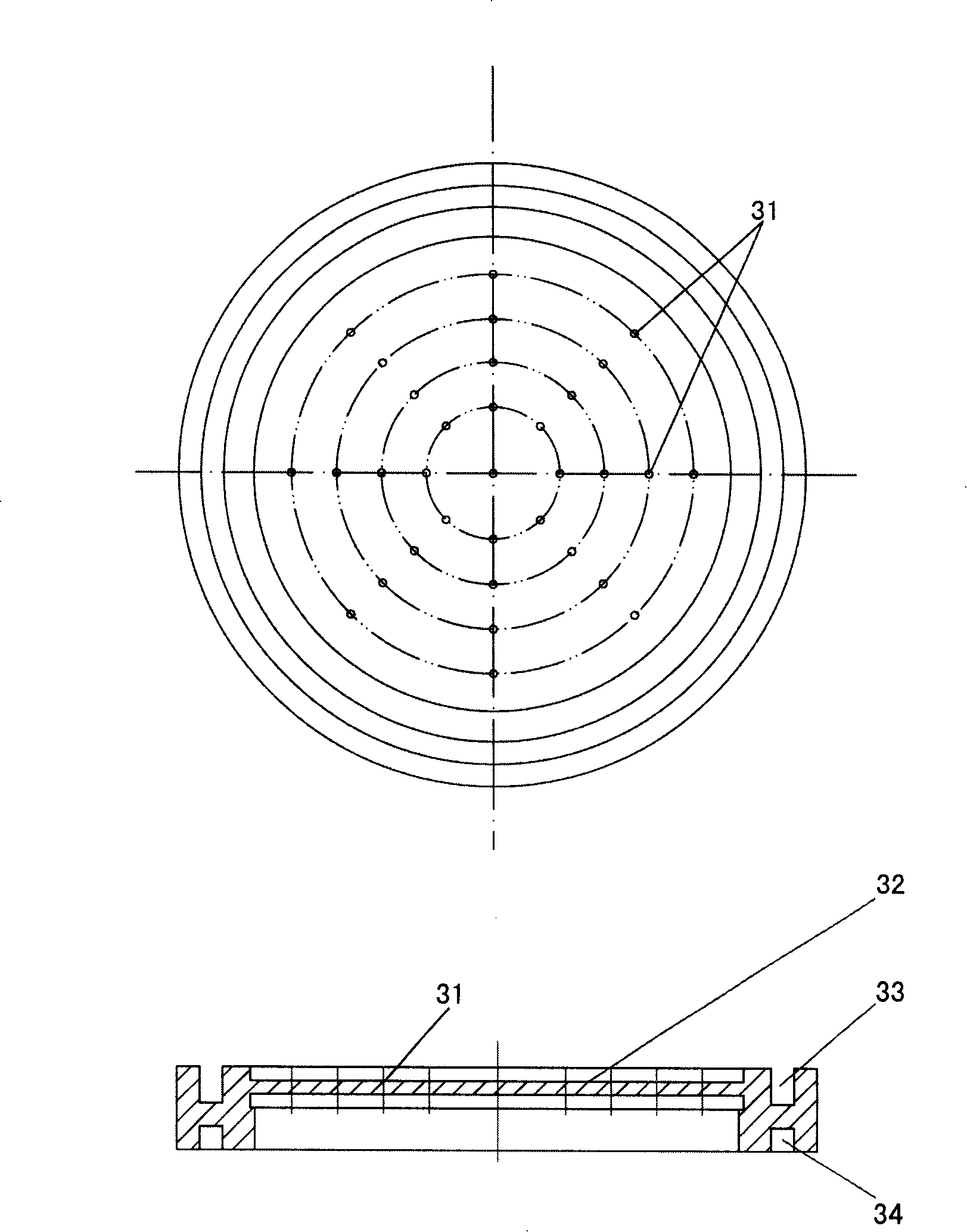 Measuring apparatus for fabric dynamic heat and moisture transmission characteristic