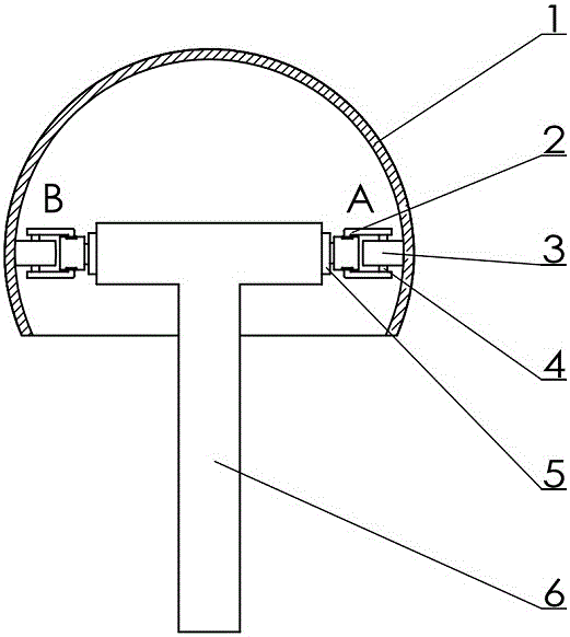 Built-in Nonholonomic Spherical Constraint Structure