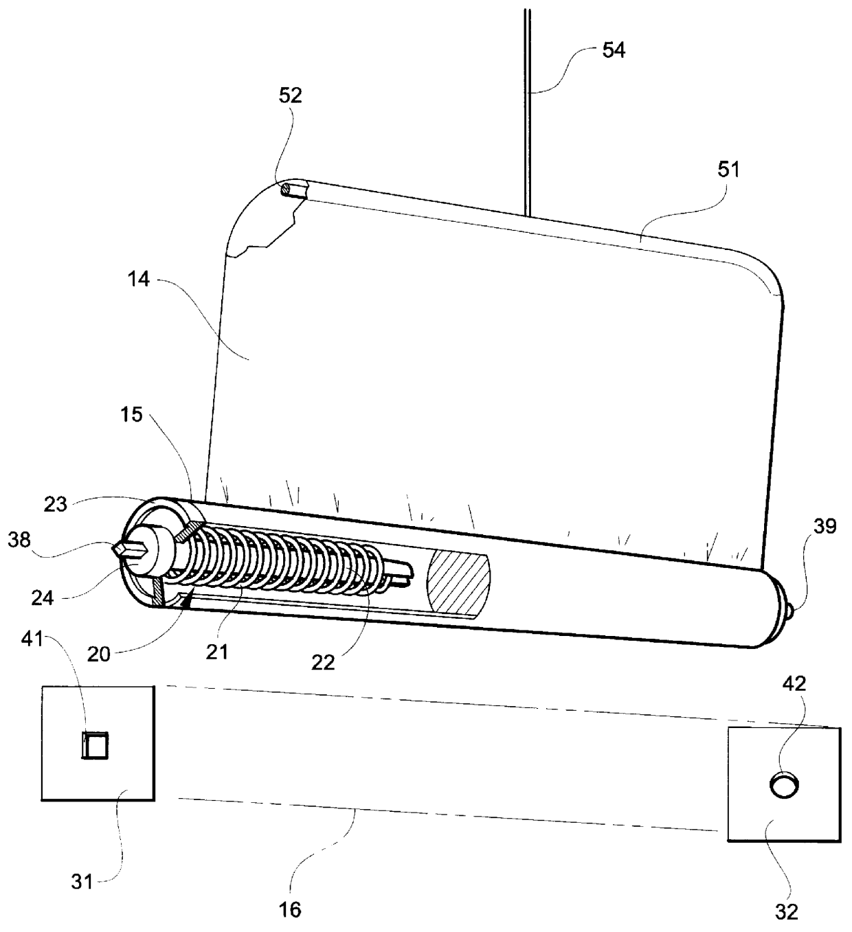 Vehicle window shade assembly