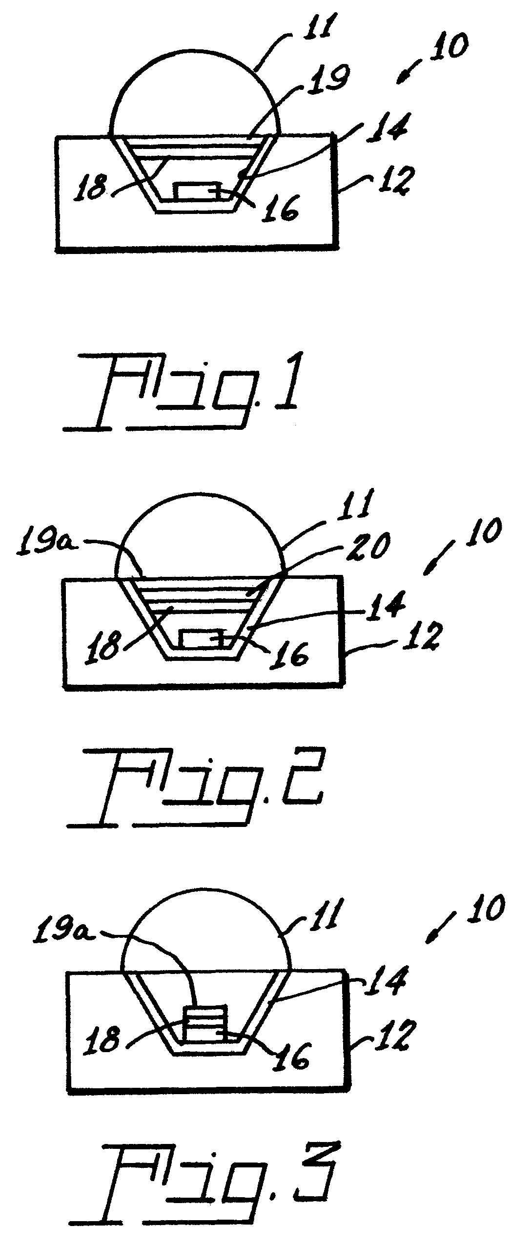 Enhanced emission from pc-LEDs using IF filters