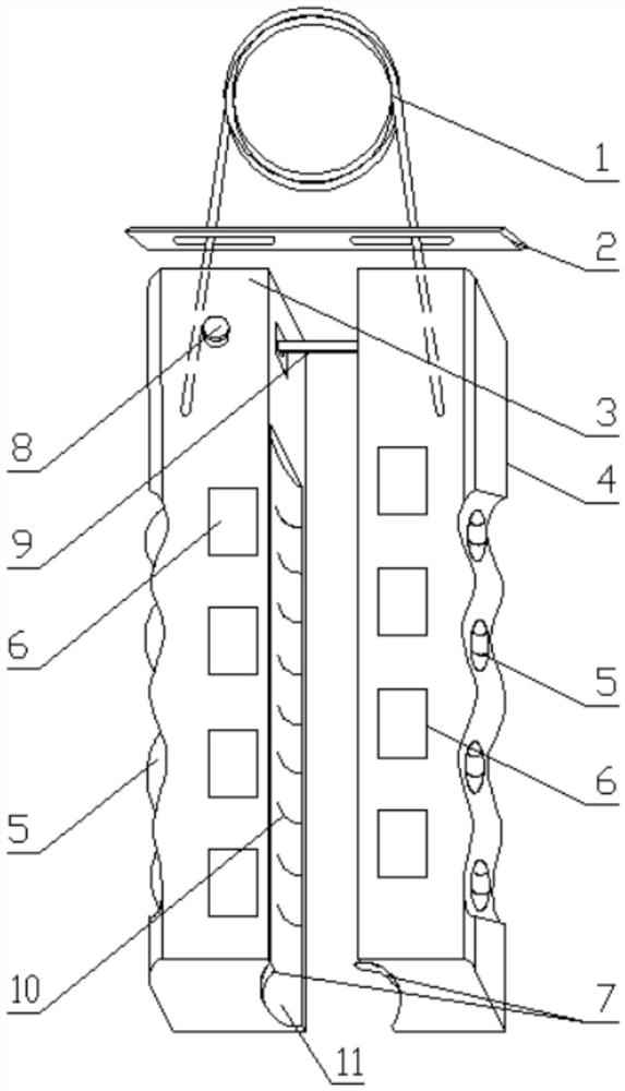 Auxiliary device and feeding method for mice with liquid feeding