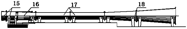 A supersonic wind tunnel test system for high temperature gas flow