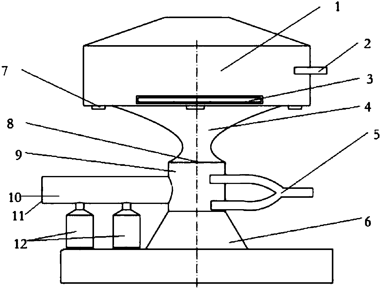 Recovery device for selective laser melting recovered powder