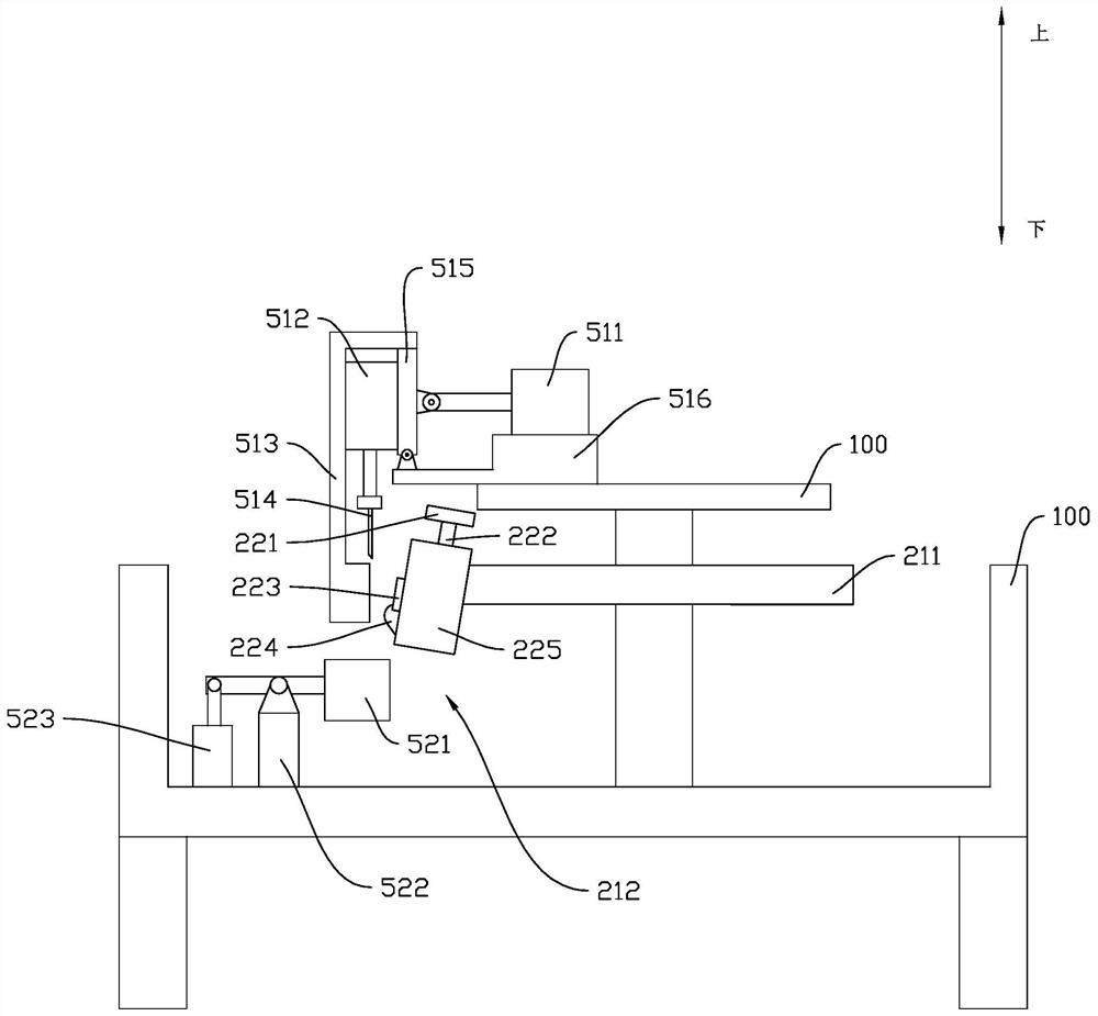 Automatic vaccine injection equipment