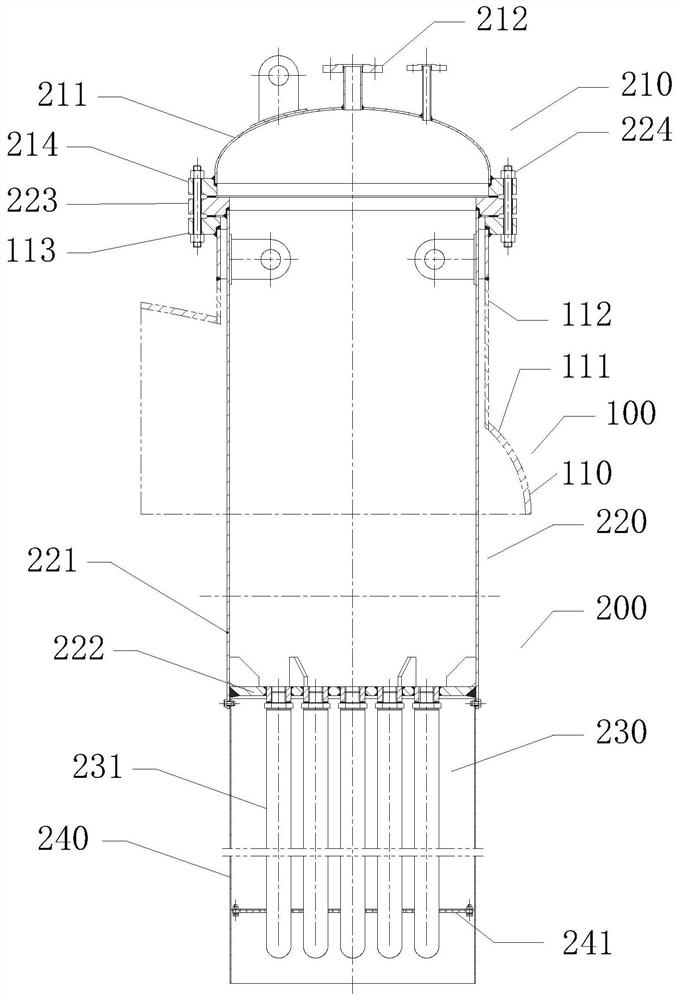 A reactor retrofit process for effecting reaction and filtration concentration