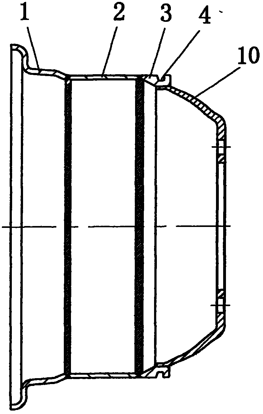 Method for manufacturing wheels of engineering vehicle