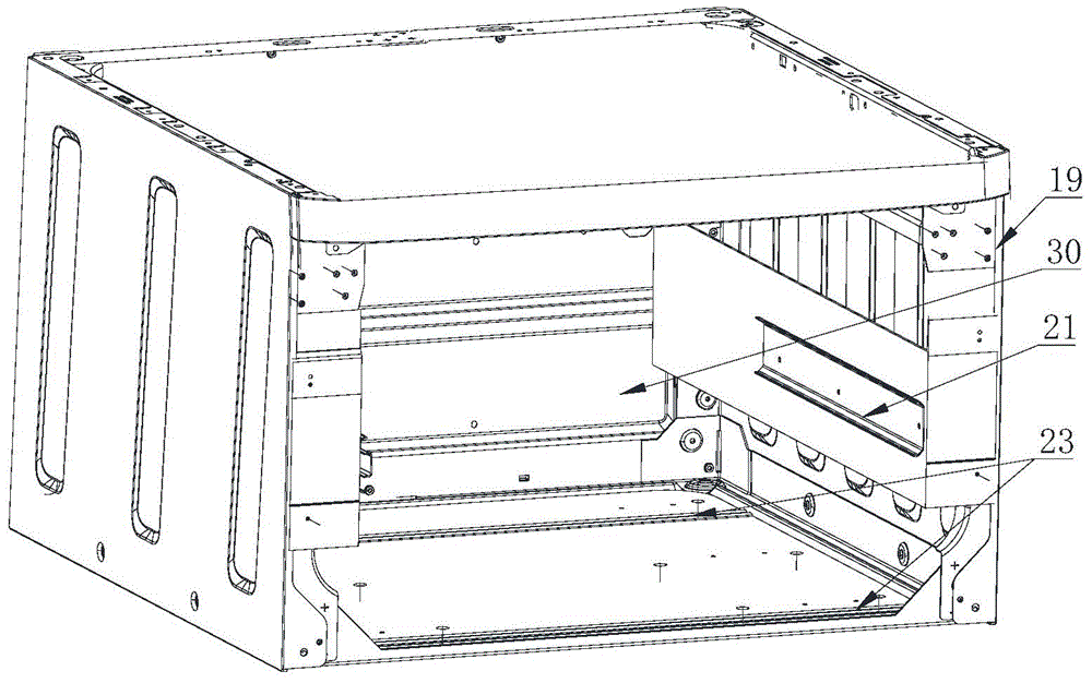 Drawer-type washing device