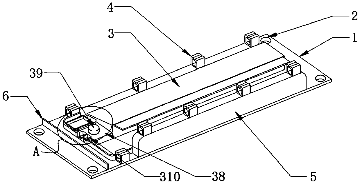 Fixed device of power distribution device for power distribution cabinet