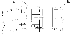 Material distributing method and device of circular cooler