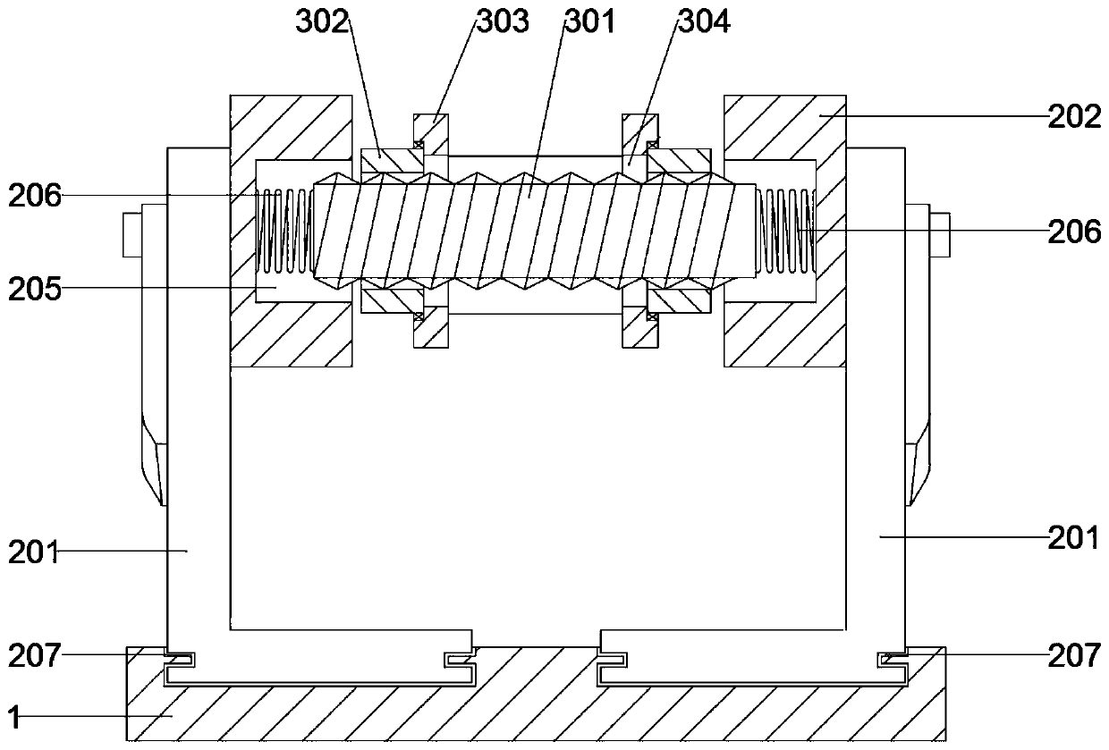 Double-sided adhesive tape convenient for automatic cut-off and processing process thereof