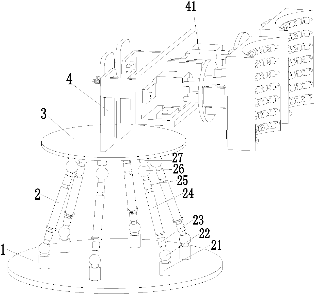 A leg massage robot for healthcare