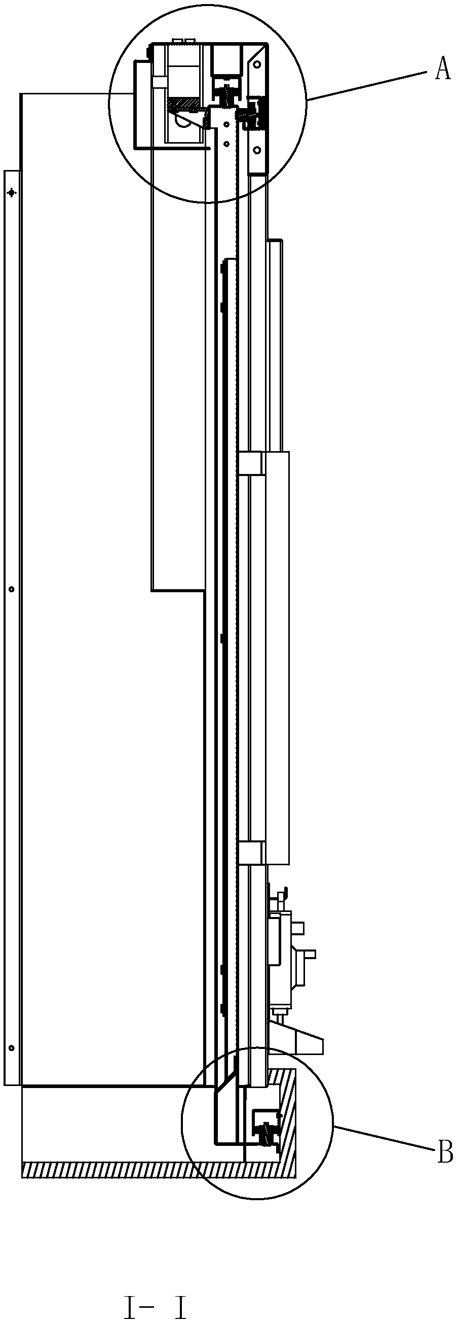 Automatic door device of numerical control machine tool