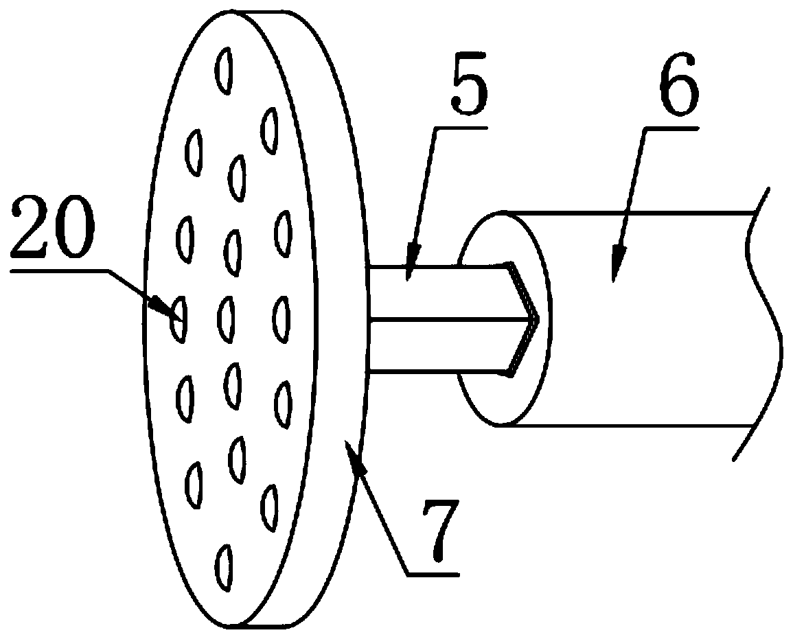 Mechanical arm device with return and reversal function