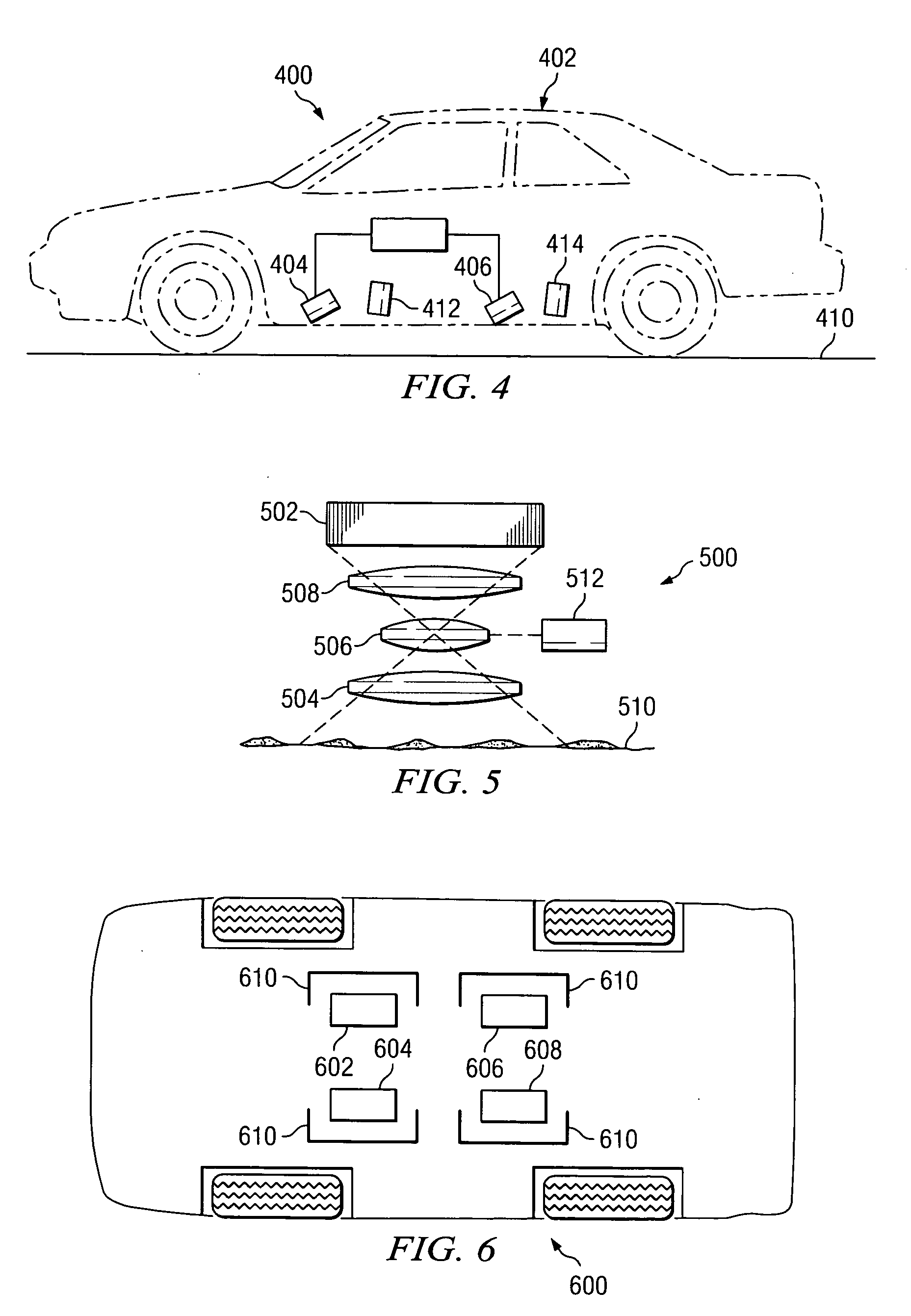 Optical navigation system for vehicles