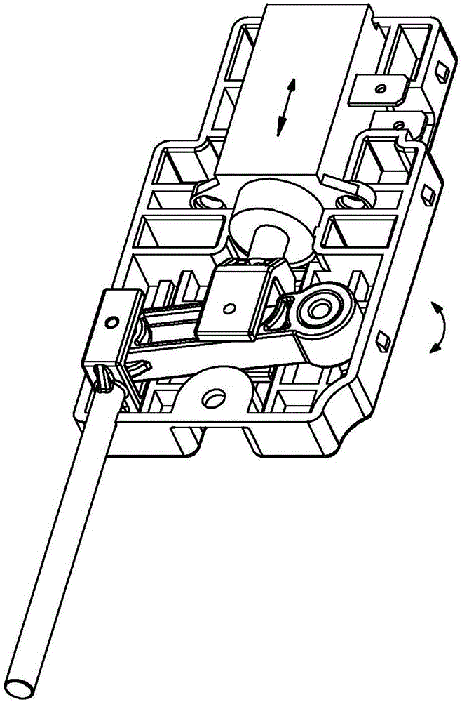 Automatic door opening mechanism