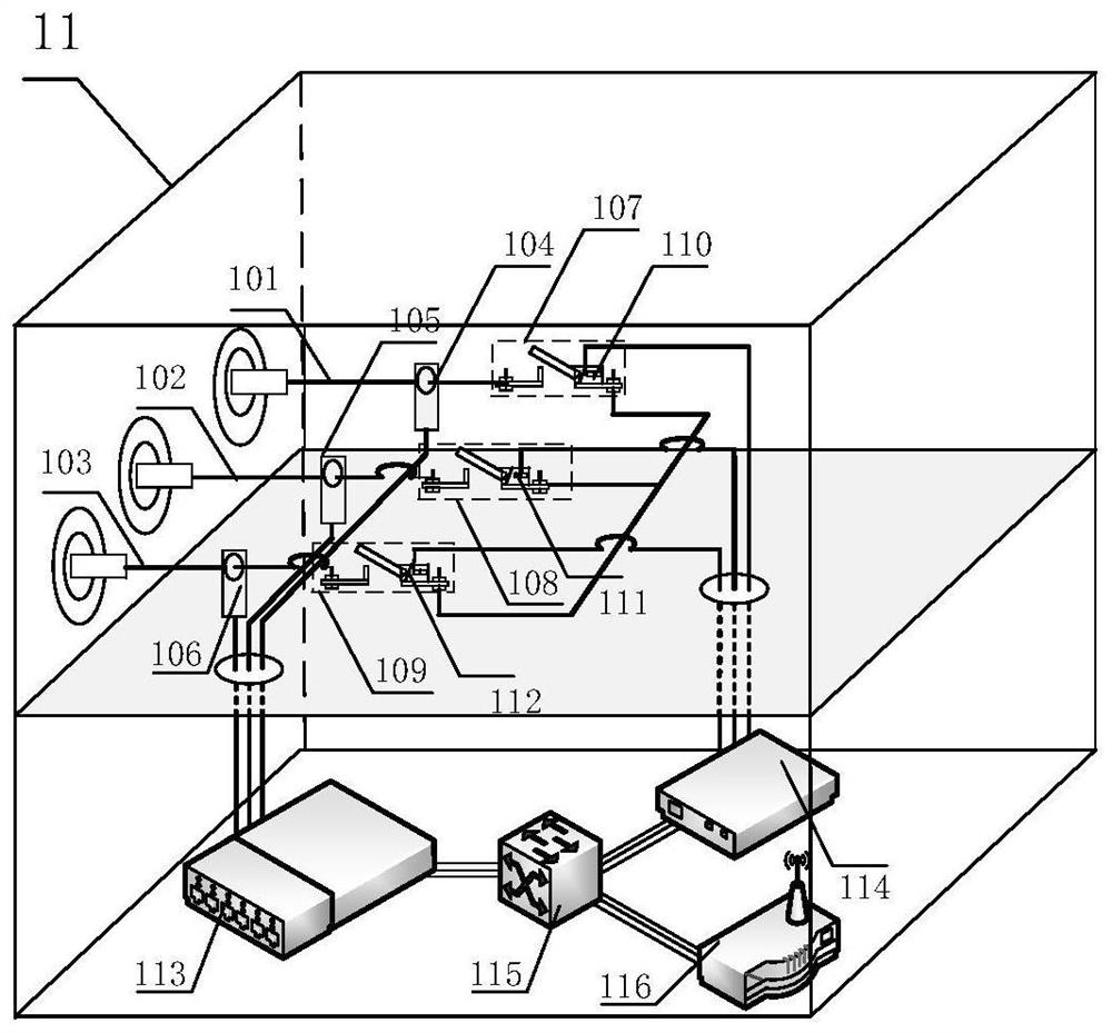 Risk assessment platform and method for single-phase disconnection connection tower under lightning strike considering soil stratification