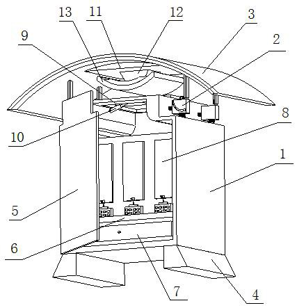 XL power distribution box with good protection performance