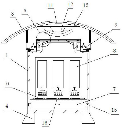 XL power distribution box with good protection performance