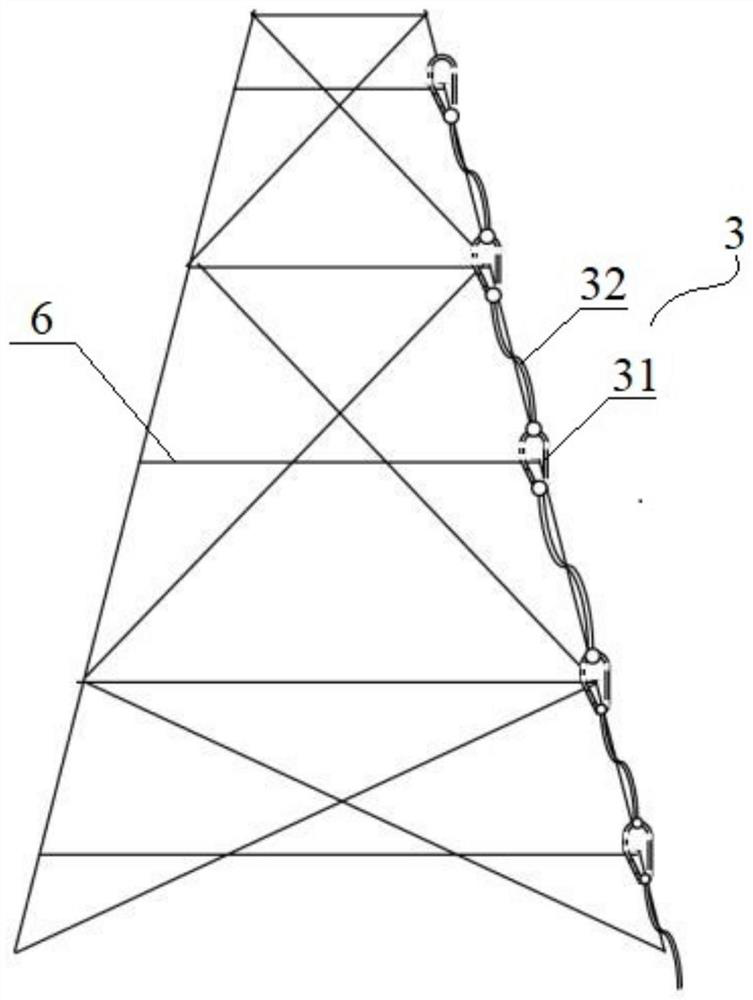 A tower anti-drop equipment installation robot and installation method