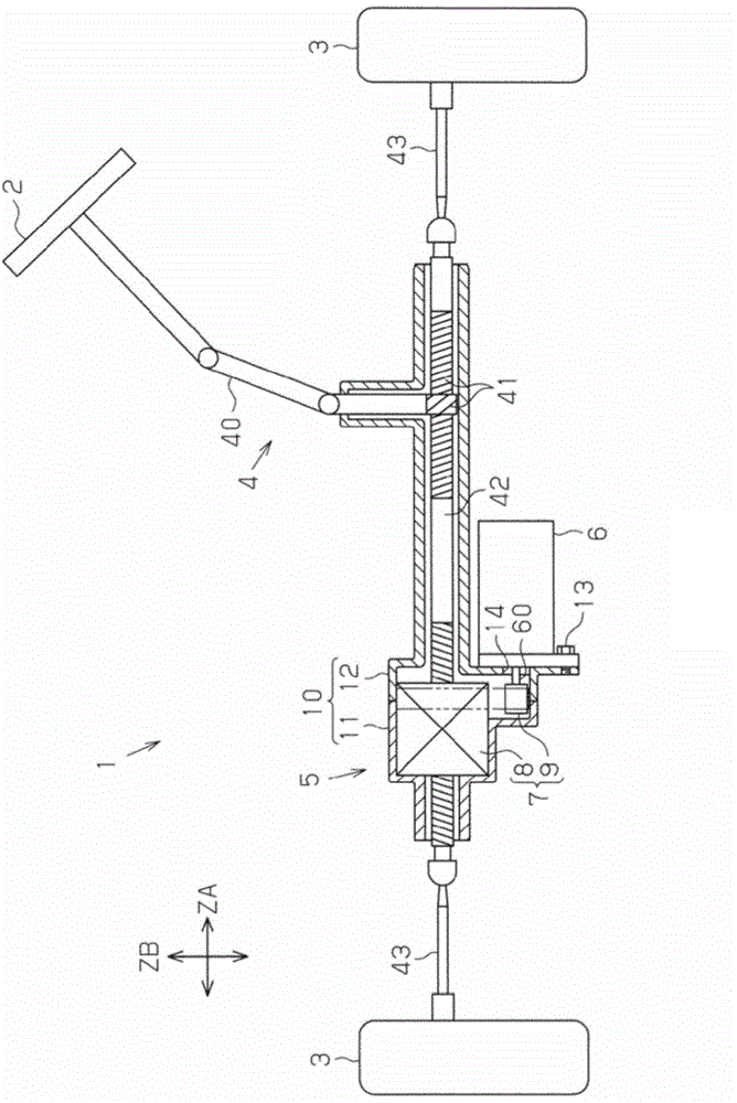 Steering device