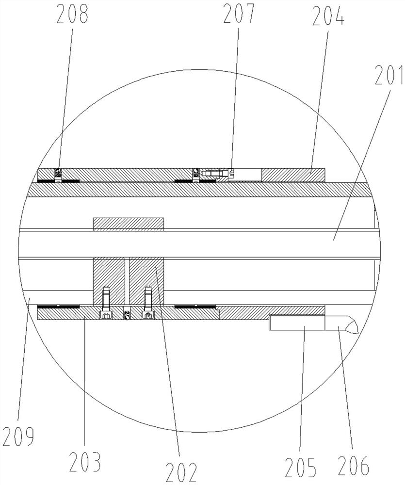 Deep hole machining boring bar