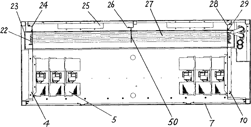 Air conditioner of double-decker bus