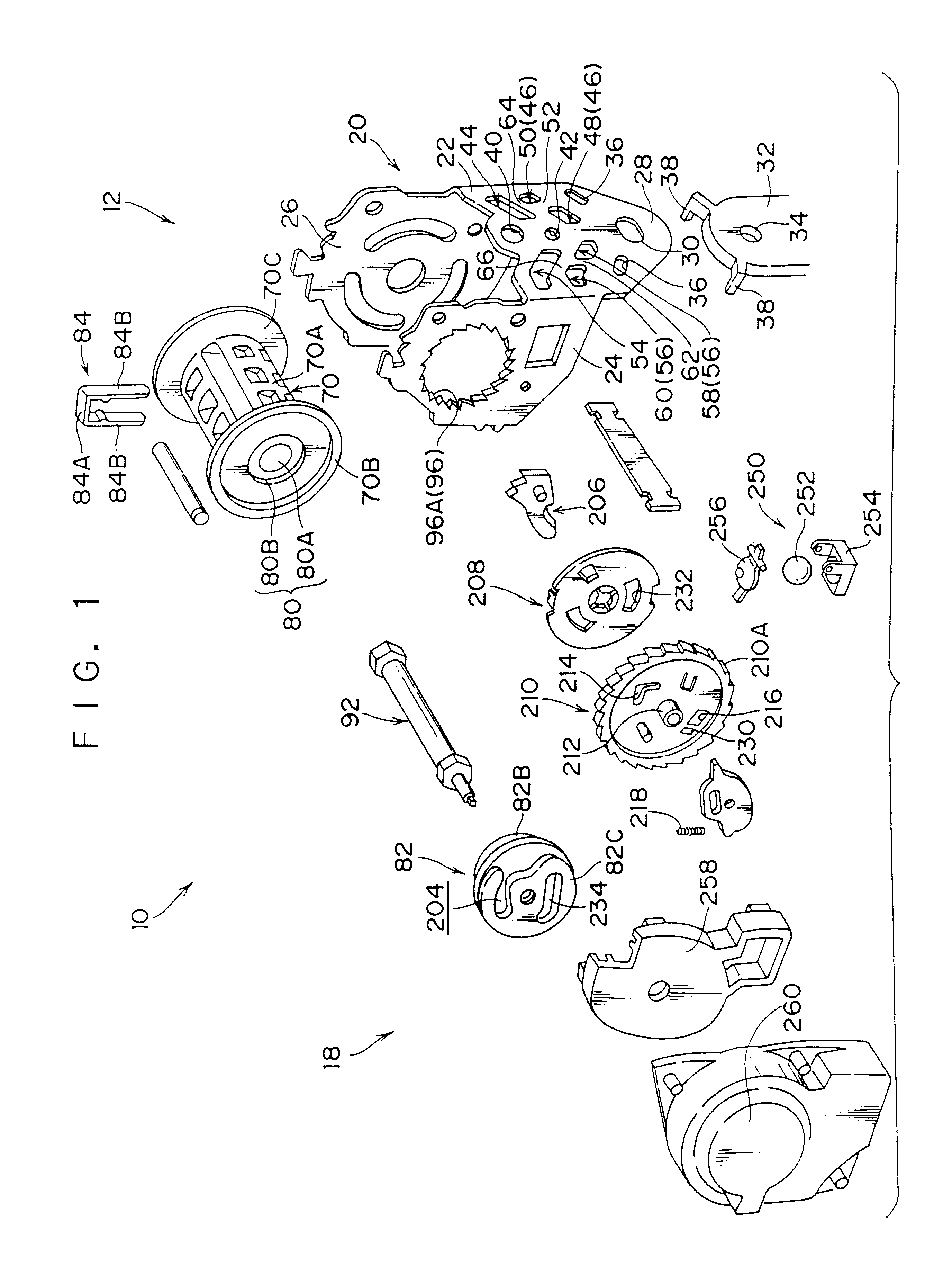 Webbing retractor