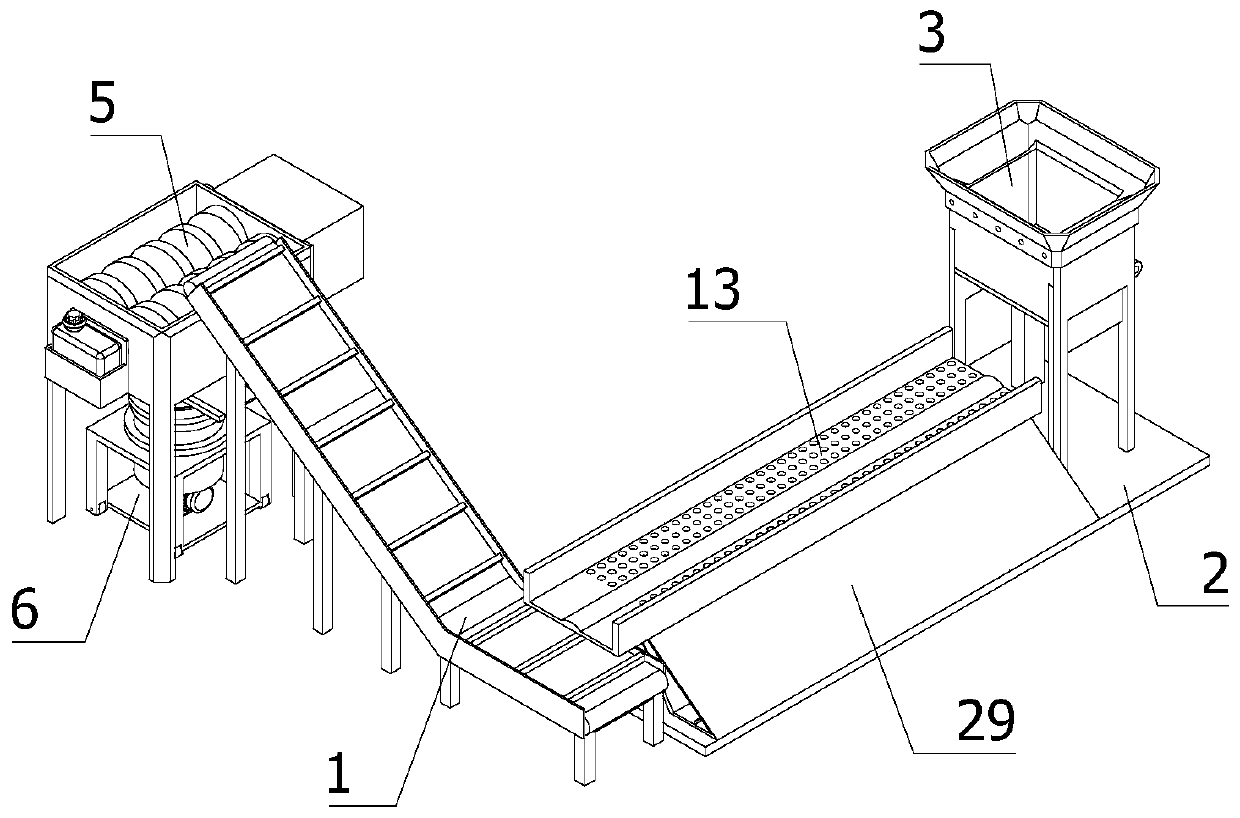 Automatic cleaning device for livestock breeding