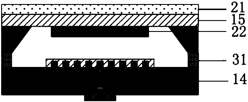 MEMS deformable mirror driven by multiple layers of planar electromagnetic coils and making method thereof