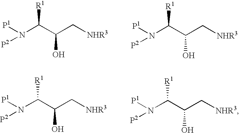 Method of preparing retroviral protease inhibitor intermediates