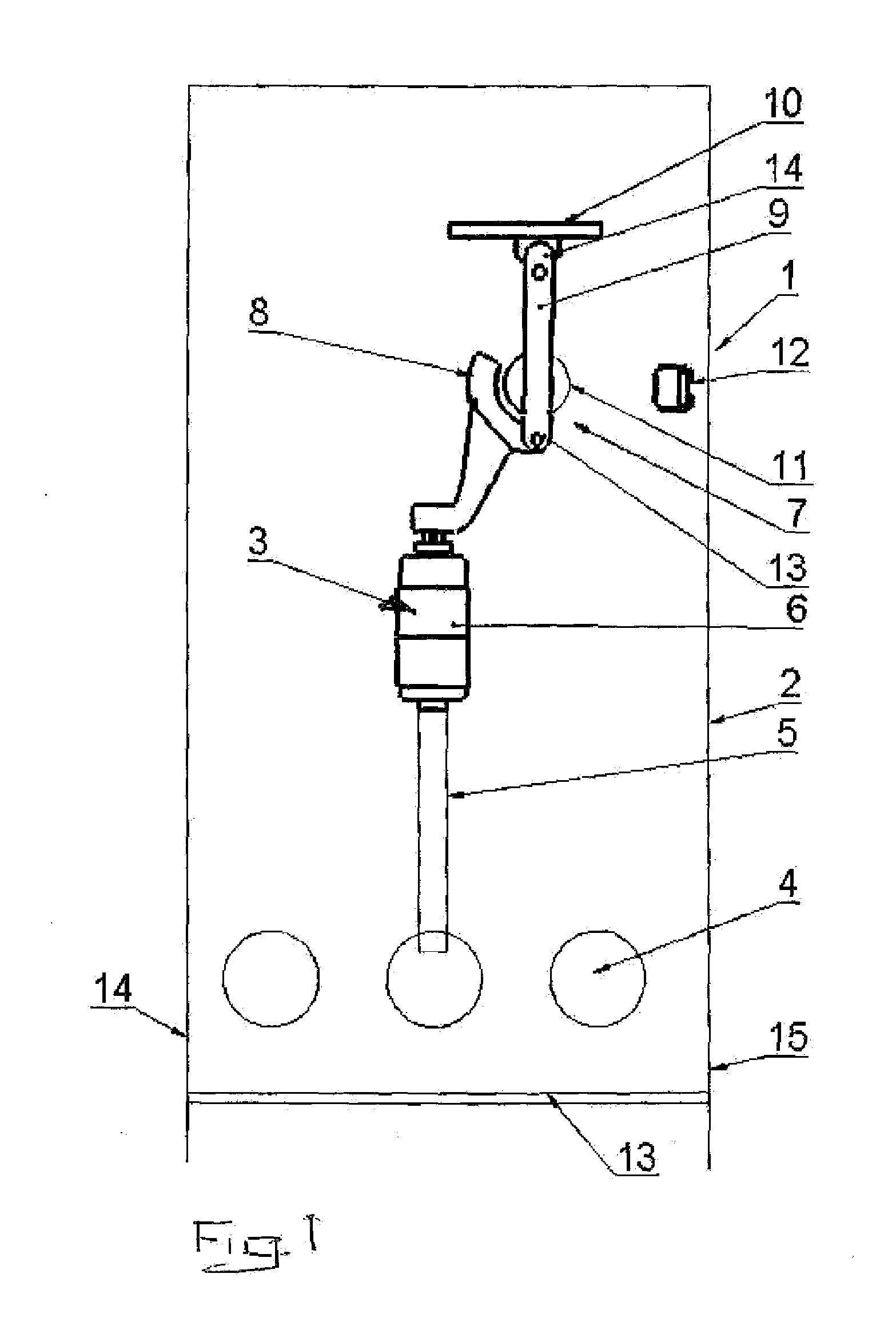 Electric power distribution arrangement and a switchgear provided therewith