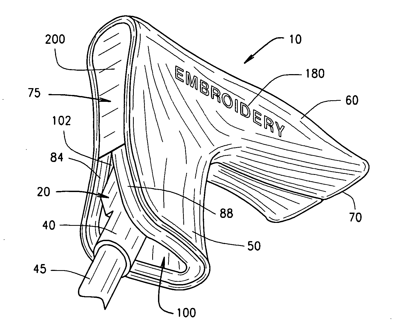 Golf club head cover