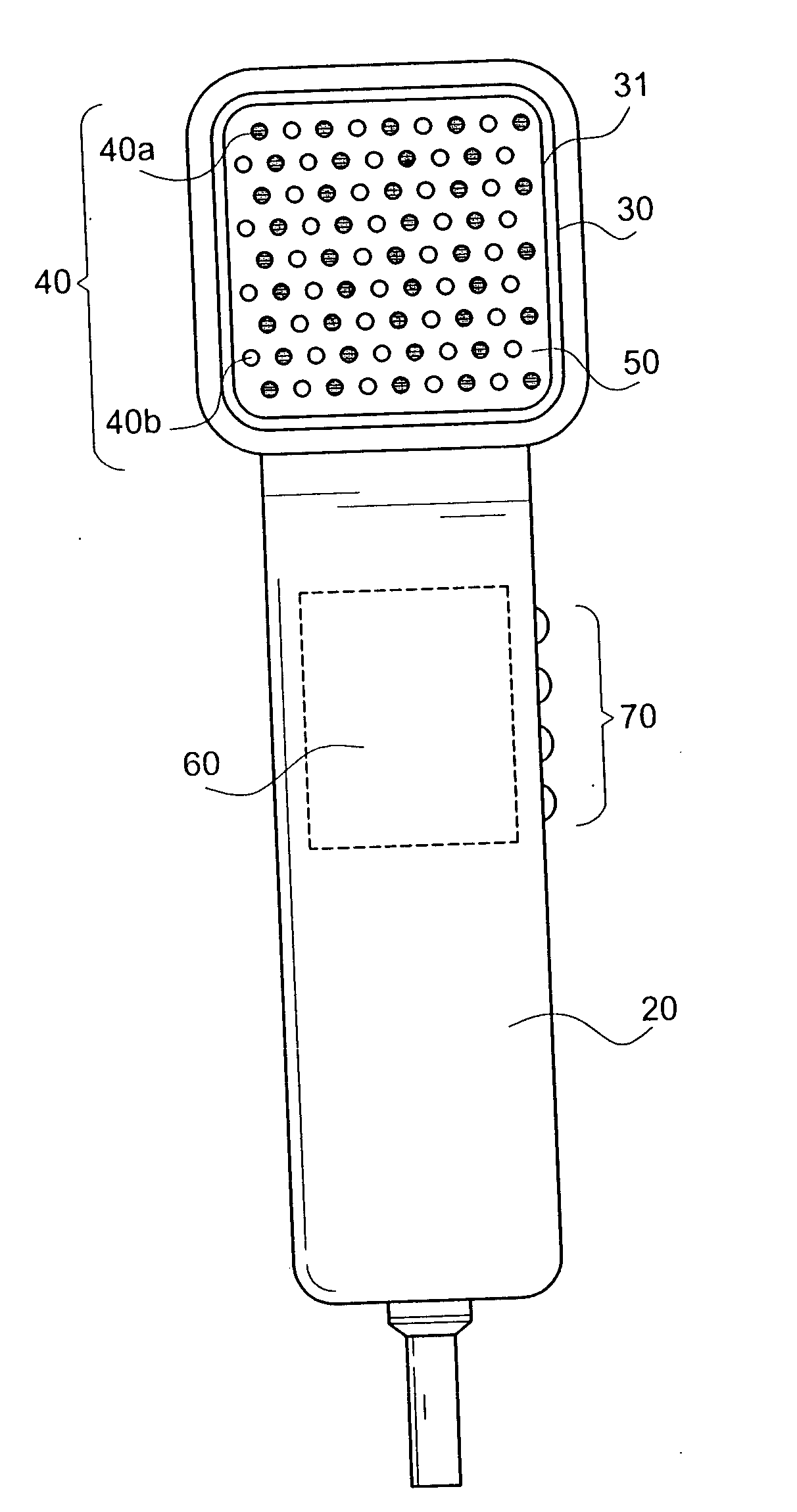 Phototherapy apparatus with the function of change-over to different wavelength