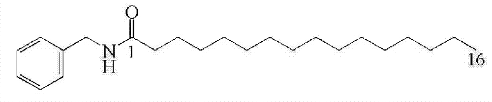 Synthetic method and application of MACAmide