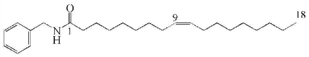 Synthetic method and application of MACAmide