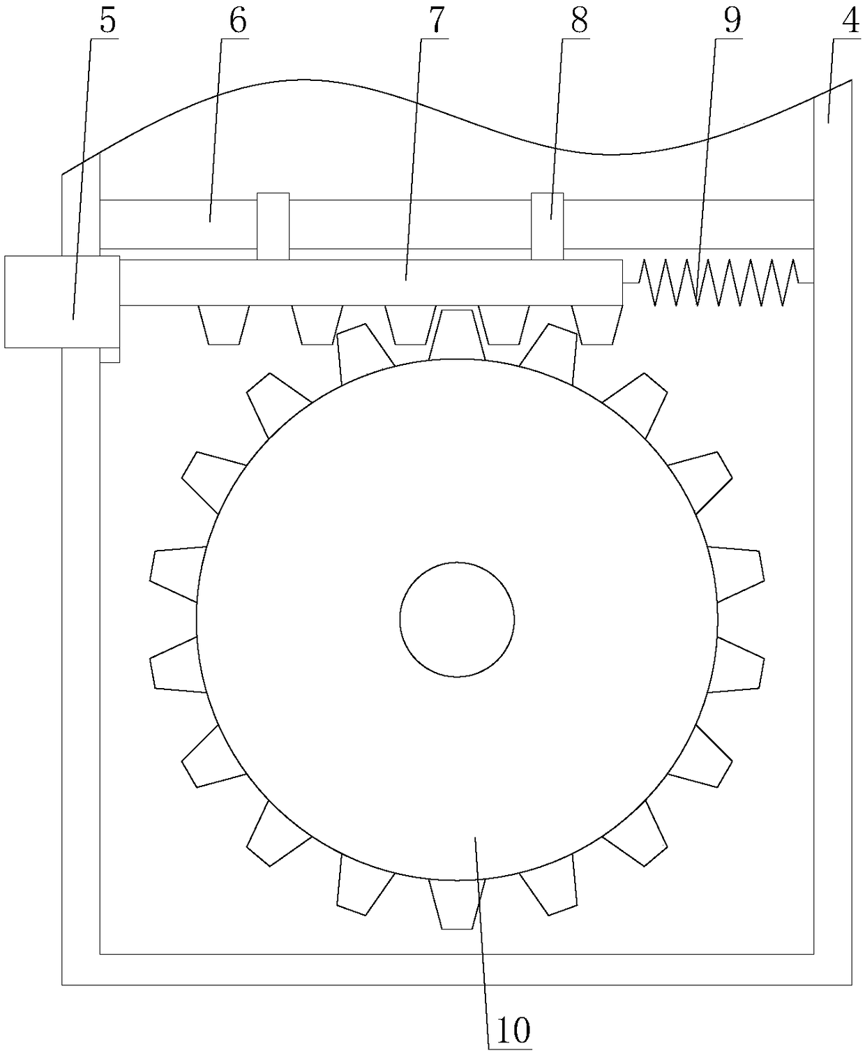 Intelligent lock based on Internet of Things and having power generating function