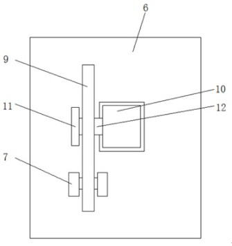 An injection mold opening and closing buffer mechanism for the production of ice storage boxes