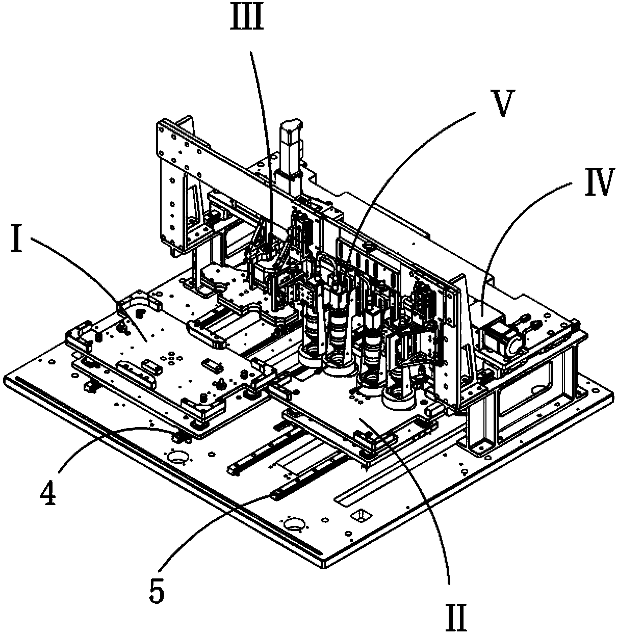 Laptop batter assembling machine