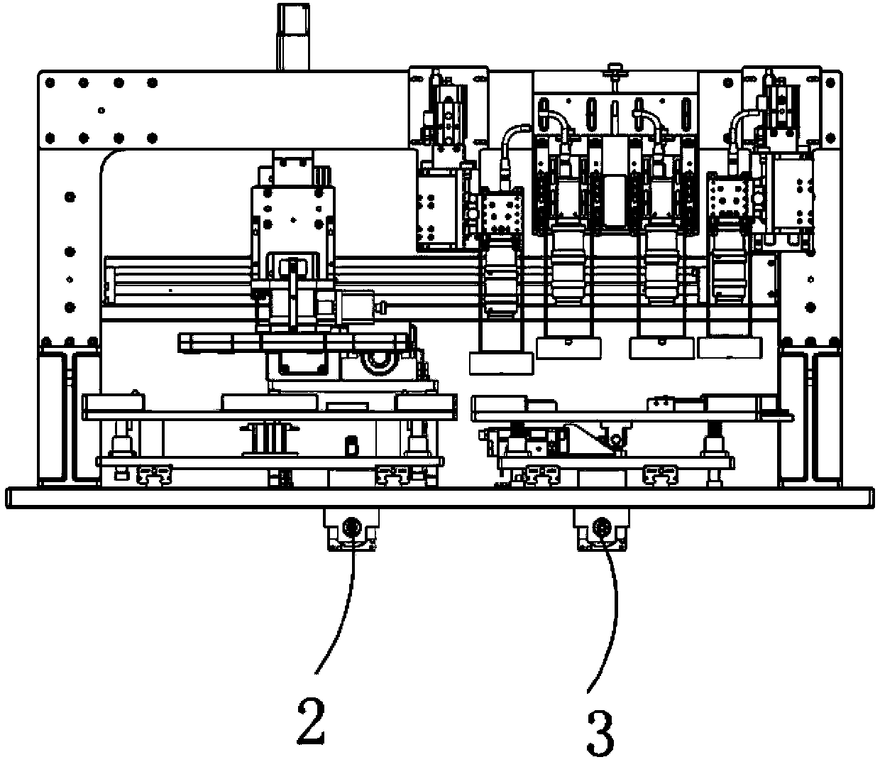 Laptop batter assembling machine