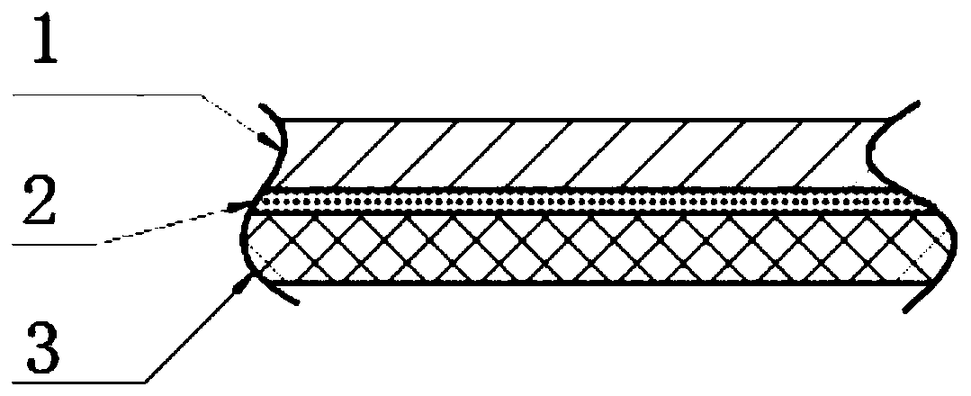 Preparation method of backrest carpet part for automobile