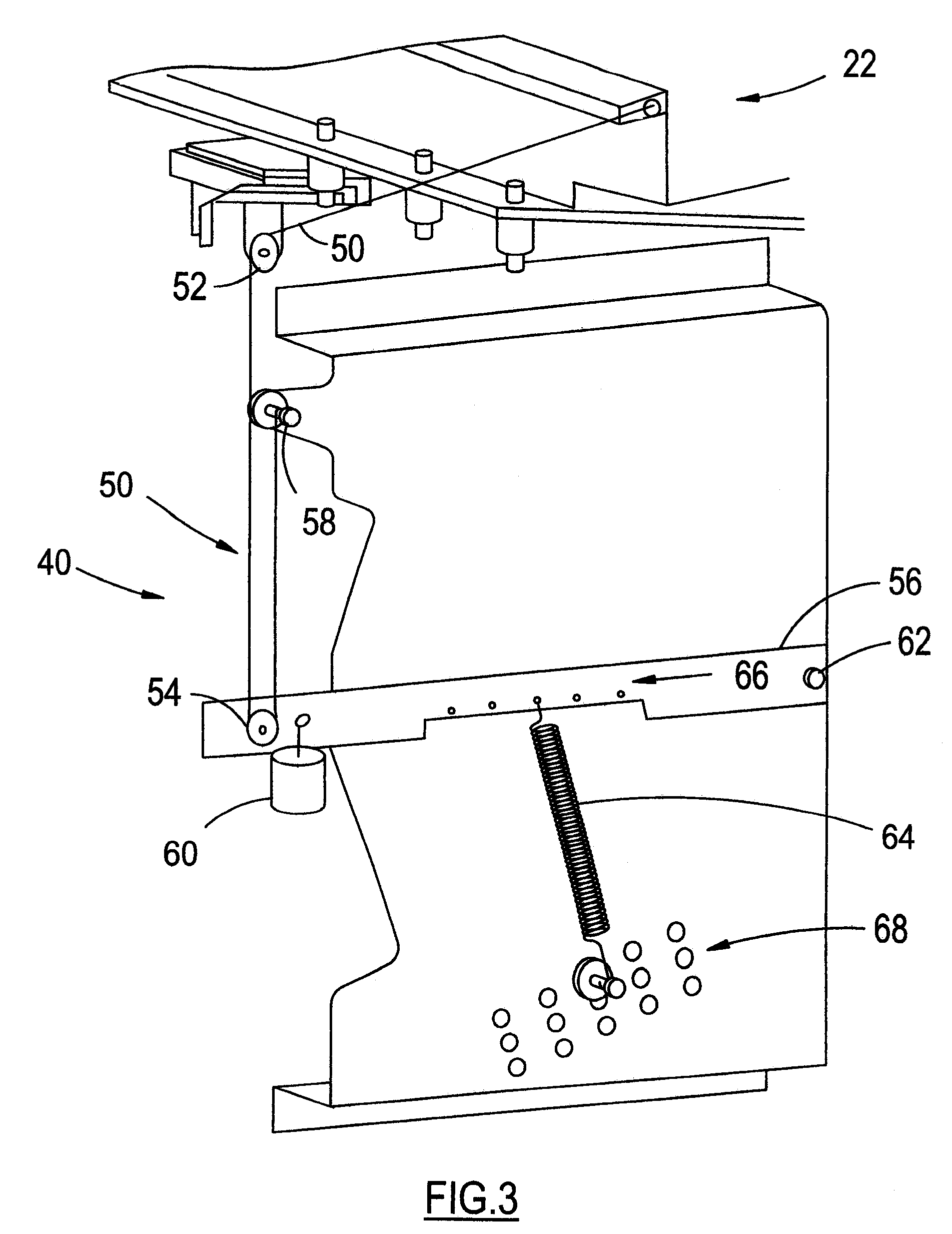 System for feeding and transporting documents