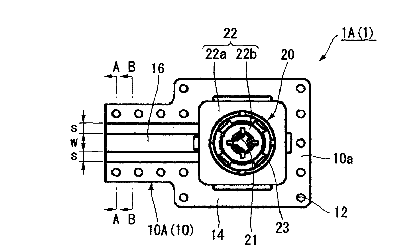 Cable connector and antenna component