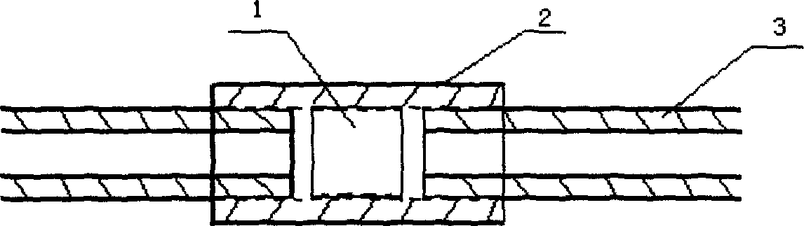 Drill stem oil pipe or sucker rod marking method