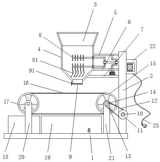 Oil immersion mechanism for mechanical production