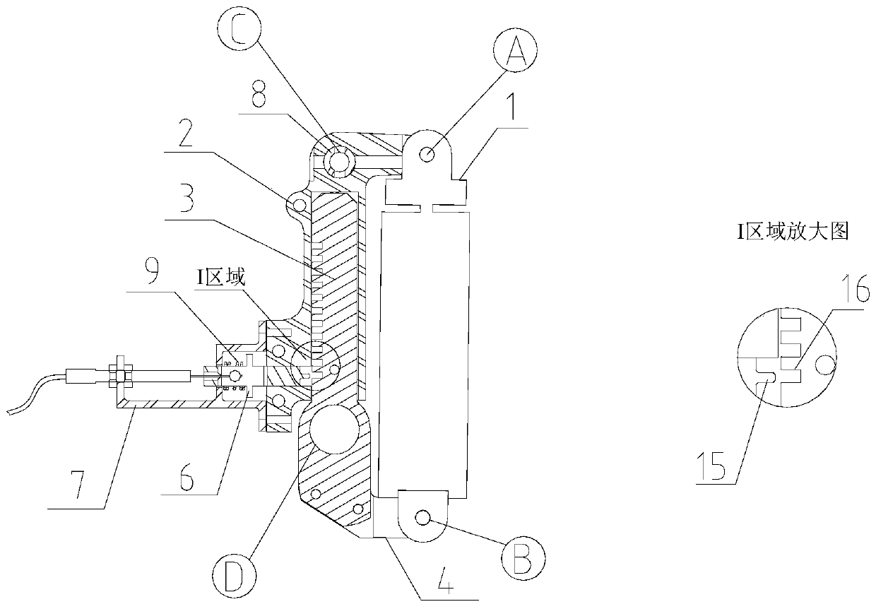 Whole angle adjusting mechanism of seat