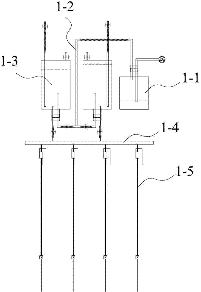 Closed underground water solute migration simulation experimental device