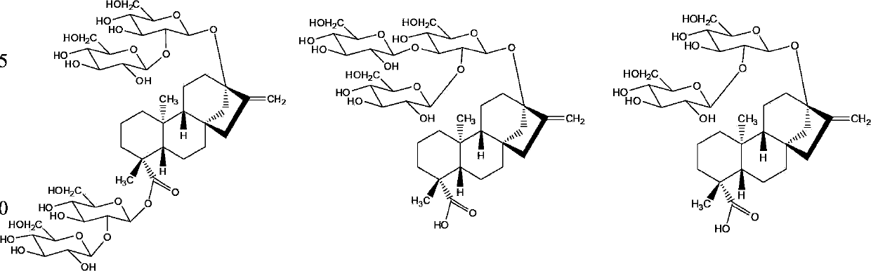 Method for transforming stevioside into rebaudioside E