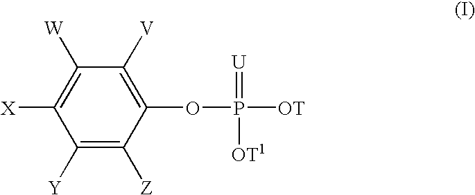 Method for safening crops from the phytotoxic effects of herbicides by use of phosphorated esters