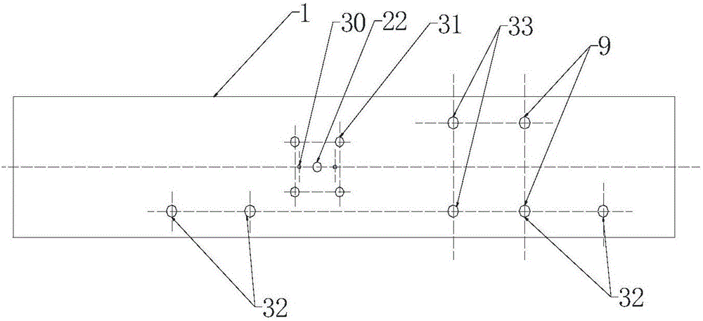 Mechanical disassembly worktable and work method of waterproof two-way rod with cables at two ends