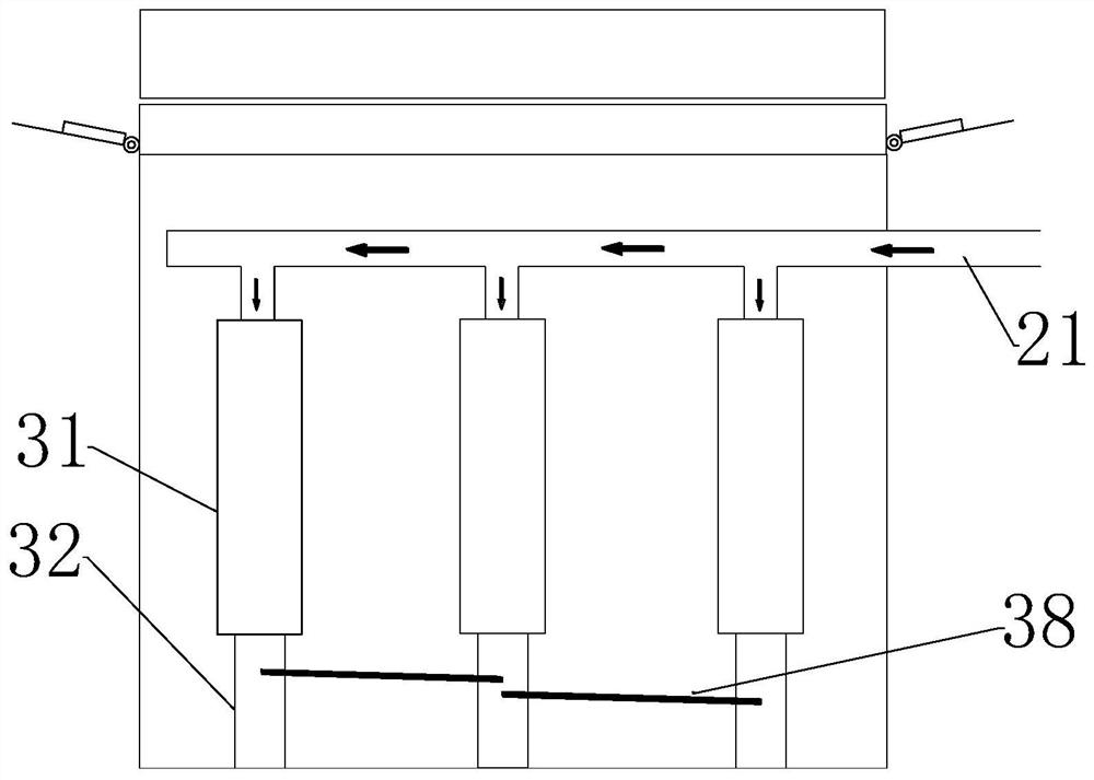 A self-circulating greenhouse irrigation system